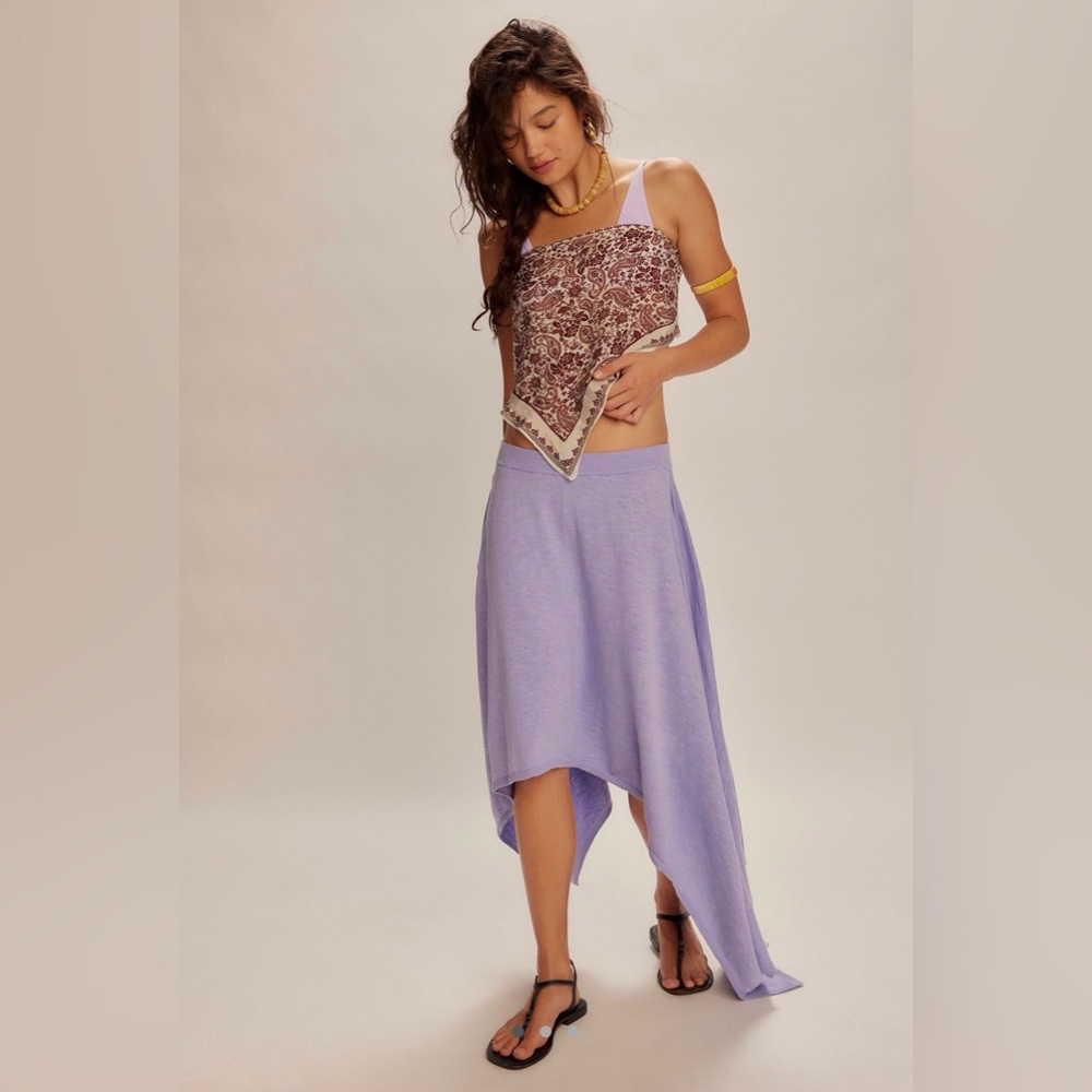 NWT Free People Indigo Sweater Skirt✨
